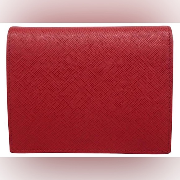 Prada Red Leather Wallet - Picture 2 of 5